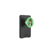 St Patrick, chien Corgi noir et brun clair, trèfle PopSockets PopWallet pour MagSafe