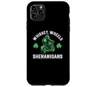St Patrick Day Bigfoot Biker Sasquatch sur moto Coque pour iPhone 11 Pro Max