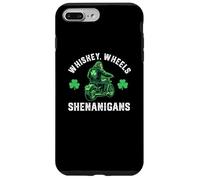 St Patrick Day Bigfoot Biker Sasquatch sur moto Coque pour iPhone 7 Plus/8 Plus
