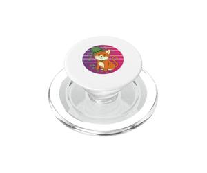 St Patrick Day Chat Porte-Bonheur Chat Orange Chat Festif PopSockets PopGrip pour MagSafe
