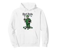 St Patrick Day Dead Inside But Lucky Doctor Squelette Nurse Sweat à Capuche