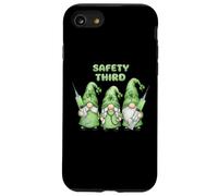 St-Patrick Day Nurse Gnomes Sécurité Troisième Humour médical Coque pour iPhone SE (2020) / 7/8