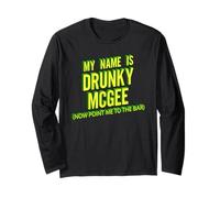 St Patrick Drunk McGee Manche Longue