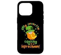 St Patrick Irish My Favorite Squishy is A Leprechaun Coque pour iPhone 16 Pro