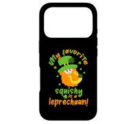 St Patrick Irish My Favorite Squishy is A Leprechaun Coque pour iPhone 17 Pro