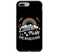 St Patrick Little Miss Shenanigans Rainbow Girls Kids Coque pour iPhone 7 Plus/8 Plus