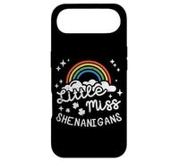 St Patrick Little Miss Shenanigans Rainbow Girls Kids Coque pour iPhone Air