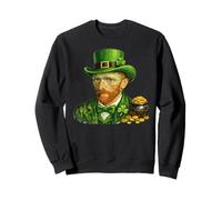 St Patrick Peinture d'art Autoportrait Van Gogh Sweatshirt