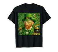 St Patrick Peinture d'art Autoportrait Van Gogh T-Shirt