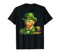 St Patrick Peinture d'art Autoportrait Van Gogh T-Shirt