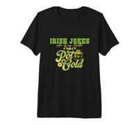 St Patrick Pot d'or blagues irlandaises T-Shirt Haut de Gamme