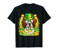 St Patrick’s Day Irish German Shorthaired Pointer Shamrock T-Shirt