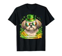 St Patrick’s Day Irish Havanese Lucky Shamrock Dog Lover T-Shirt