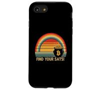 St Patrick Sats Lucky Sats Blockchain Shamrock Gold Bitcoin Coque pour iPhone SE (2020) / 7/8