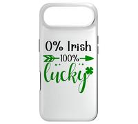 St Patricks 0% Irish 100% Lucky Lass Kiss Me I'm Irish ish Coque pour iPhone Air