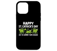 St Patricks Cat Off to Commit Tomfoolery Irish Saint Catrick Coque pour iPhone 12 Mini