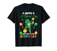 St Patrick's Day Dabbing Leprechaun Birthday Lucky Boys Girl T-Shirt
