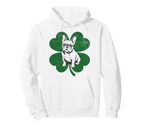 St. Patrick's Day French Bulldog Funny Frenchie Shamrock Sweat à Capuche