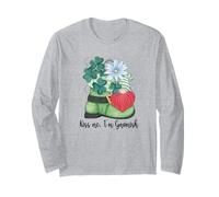 St. Patricks Day GNOME and Shamrock Decor for Women Kiss Me Manche Longue
