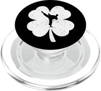 St Patricks Day Karate Student Teacher Sensei Irish Shamrock PopSockets PopGrip pour MagSafe