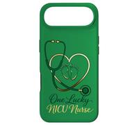 St. Patrick's Day One Lucky NICU Stéthoscope pour Pieds de bébé Coque pour iPhone Air