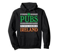 St Patrick's Day Pubs The Official Sunblock of Irlande Funny Sweat à Capuche