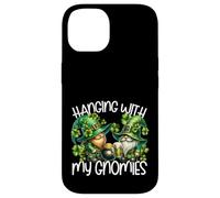St. Patricks GNOME for Women Men Hanging with My Gnomies Coque pour iPhone 14