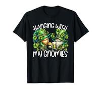 St. Patricks GNOME for Women Men Hanging with My Gnomies T-Shirt