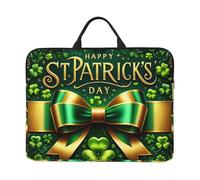 St.Patrick'S-Shining-Clover Housse pour ordinateur portable 14" avec fermeture éclair