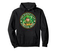 St. Patrick's The Byrne Clan Irish Cute Leprechaun Girl Sweat à Capuche