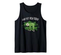 St Pattys Day Chill Out Paresseux | A Wee Bit Irish Today Débardeur