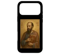 St. Paul orthodoxe l'apôtre avec l'icône de la Bible Coque pour iPhone 17 Pro Max