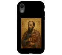 St. Paul orthodoxe l'apôtre avec l'icône de la Bible Coque pour iPhone XR