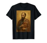 St. Paul orthodoxe l'apôtre avec l'icône de la Bible T-Shirt