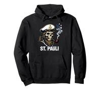 St Pauli Hambourg Paulian Tête de Mort Port Capitaine Paulian Sweat à Capuche