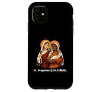 St. Perpetua and Felicity Martyrs Citation inspirante Coque pour iPhone 11