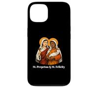 St. Perpetua and Felicity Martyrs Citation inspirante Coque pour iPhone 13