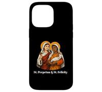 St. Perpetua and Felicity Martyrs Citation inspirante Coque pour iPhone 14 Pro Max