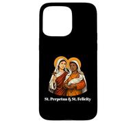 St. Perpetua and Felicity Martyrs Citation inspirante Coque pour iPhone 15 Pro Max