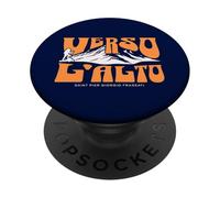 St Pier Giorgio Frassati Verso L'alto Montagne Grimpeur PopSockets PopGrip Adhésif