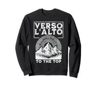 St Pier Giorgio Frassati Verso L'alto Montagne Grimpeur Sweatshirt