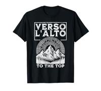 St Pier Giorgio Frassati Verso L'alto Montagne Grimpeur T-Shirt