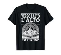 St Pier Giorgio Frassati Verso L'alto Montagne Grimpeur T-Shirt