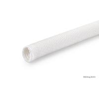 ST-PXO Tuyau entièrement flexible Ø 127 mm et longueur 3000 mm en blanc / Tuyau de raccordement / Tuyau flexible
