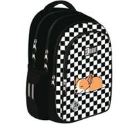 ST.RIGHT BP-58 4-Chamber Backpack - Charmant sac à dos avec motif Corgi endormi pour les jeunes explorateurs ! Parfait pour l'école et l'usage quotidien.