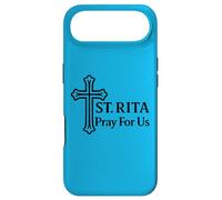 St Rita Pray for Us Croix de Sainte catholique Coque pour iPhone Air