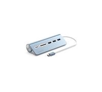 Satechi Hub USB-C en aluminium (USB C), Station d'accueil + hub USB, Bleu