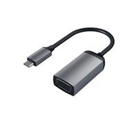 Satechi ST-TCVGAM - Adaptateur vidéo - 24 pin USB-C mâle pour HD-15 (VGA) femelle - 20.3 cm - gris sidéral - support 1080p