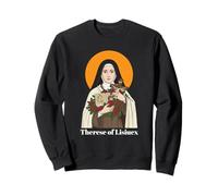 St. Therese of Lisieux Inspirational Quote Graphic Sweatshirt