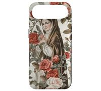 St Therese Roses Botanique Aquarelle Art catholique Coque pour iPhone Air